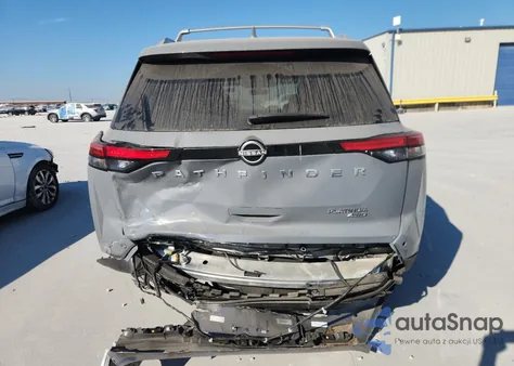 2025 Nissan Pathfinder Platinum from USA, damaged, VIN 5N1DR3DK7SC256766